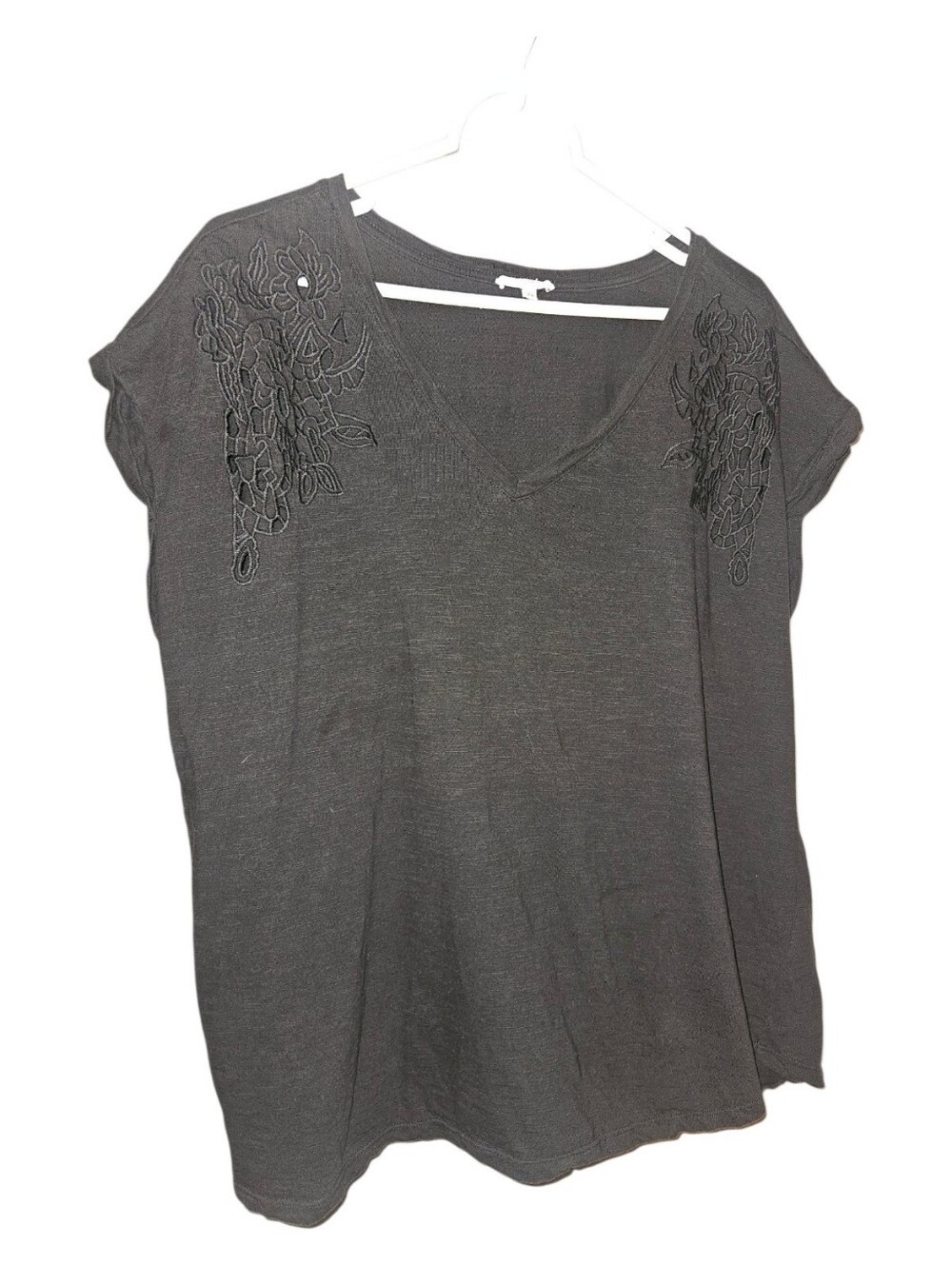 2X Maurices Lace Design Top